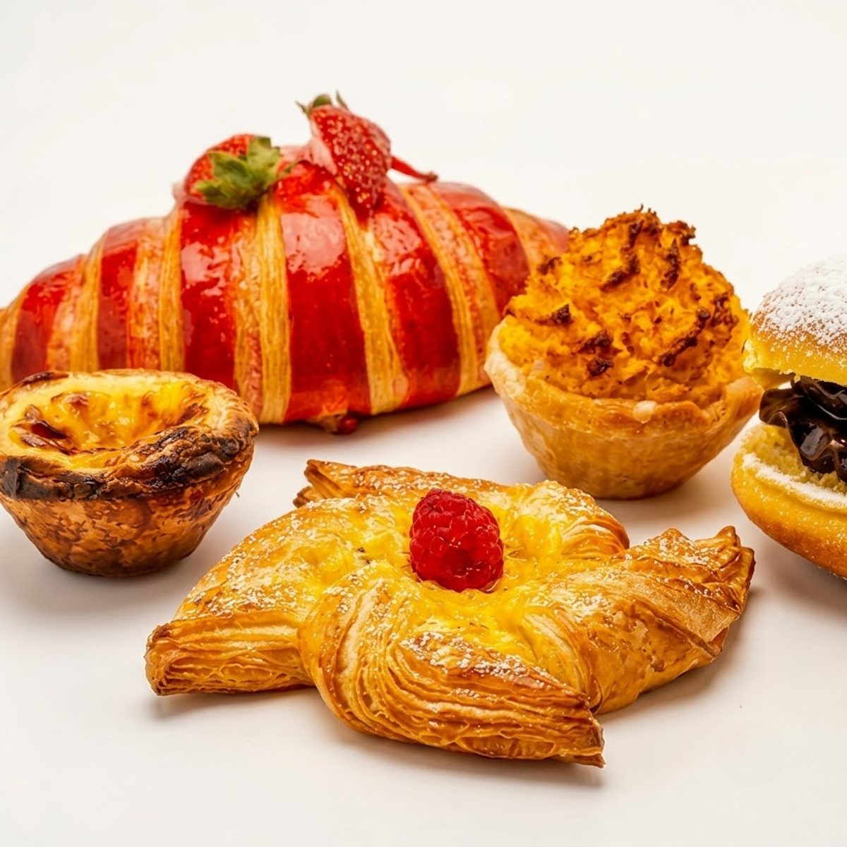 The pastry case