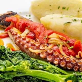 Octopus Lagareiro Style | Polvo à Lagareiro